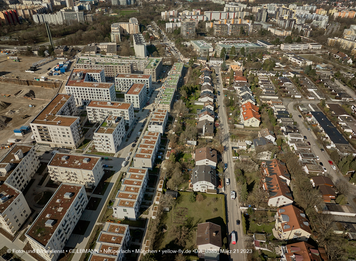 22.03.2023 - Baustele und Wohnanlage Alexisquartier